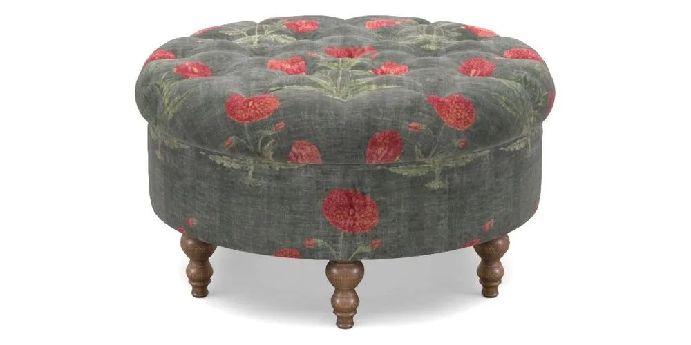 Bespoke Round Footstools