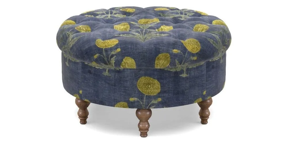 Bespoke Round Footstools
