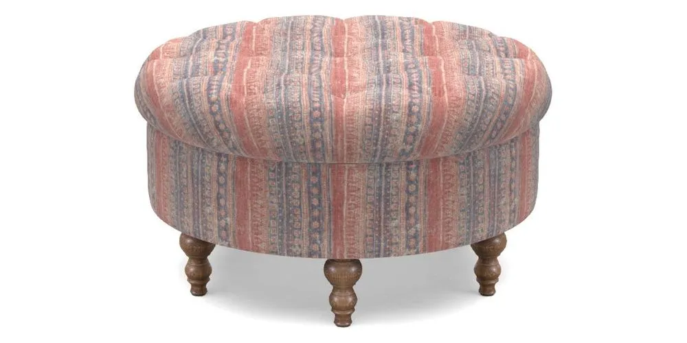 Bespoke Round Footstools