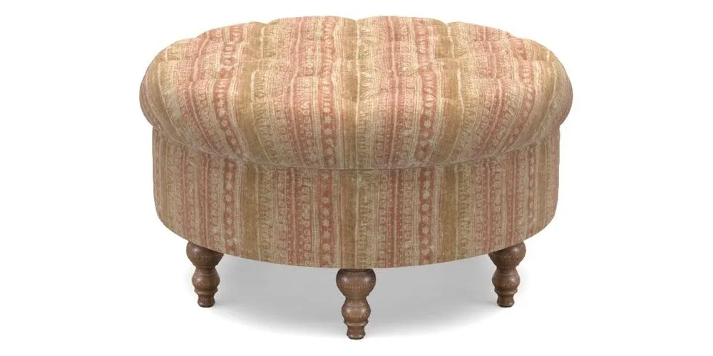 Bespoke Round Footstools