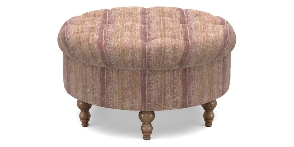 Bespoke Round Footstools