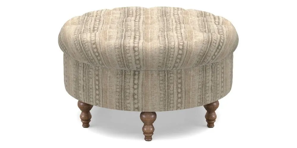 Bespoke Round Footstools