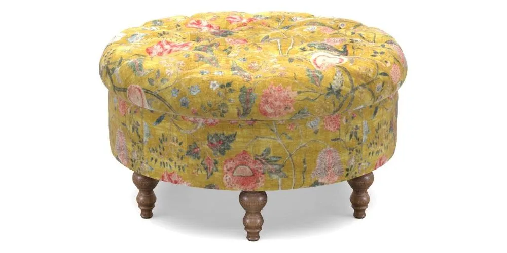 Bespoke Round Footstools