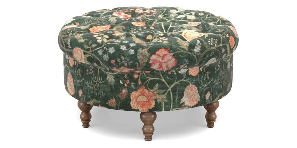Bespoke Round Footstools