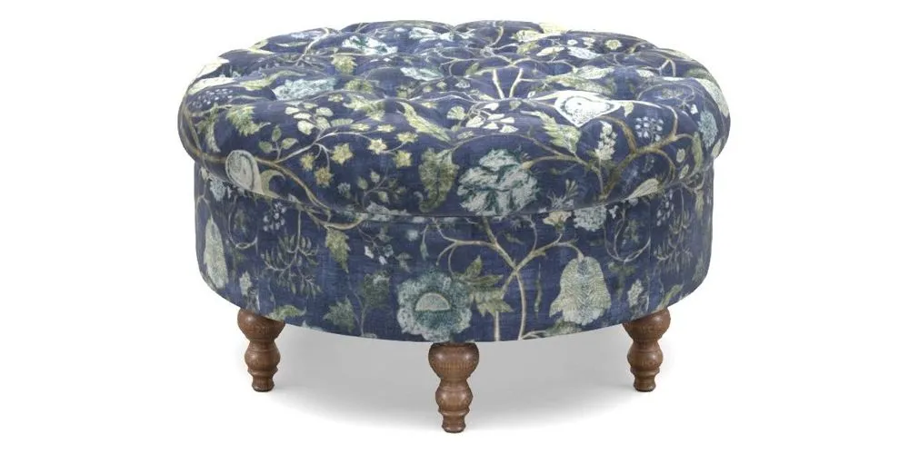 Bespoke Round Footstools