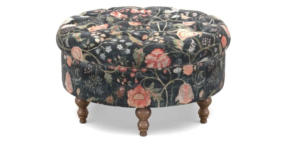 Bespoke Round Footstools