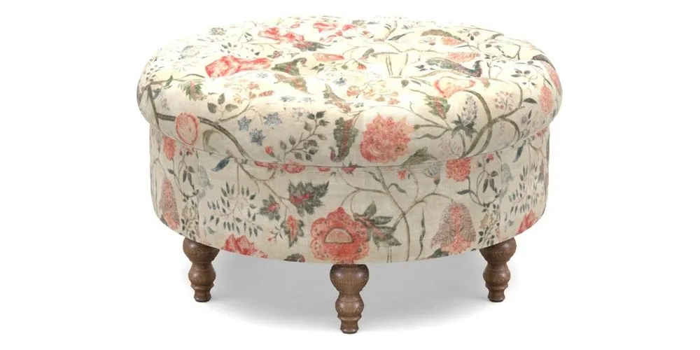 Bespoke Round Footstools