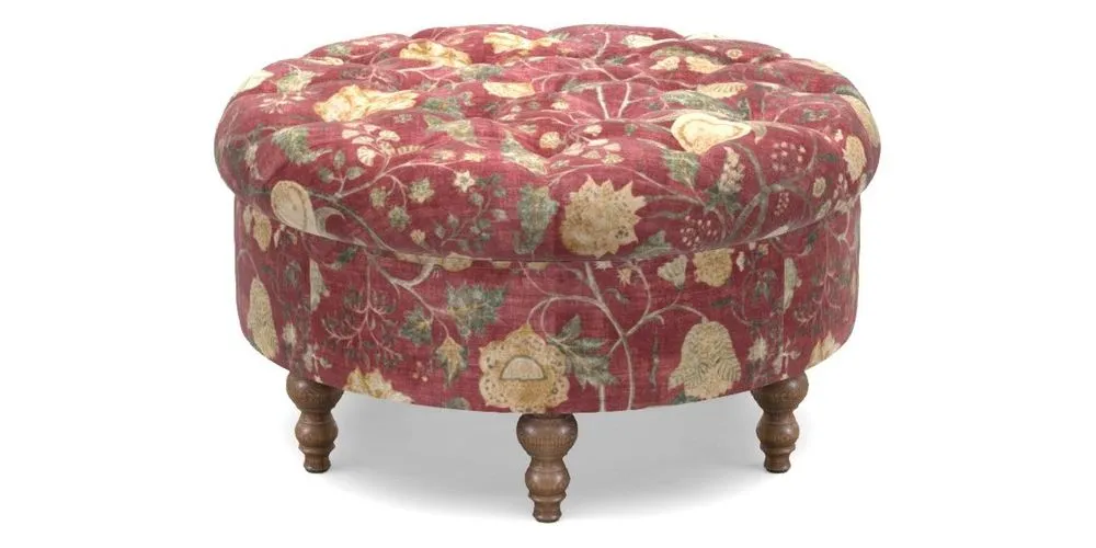 Bespoke Round Footstools