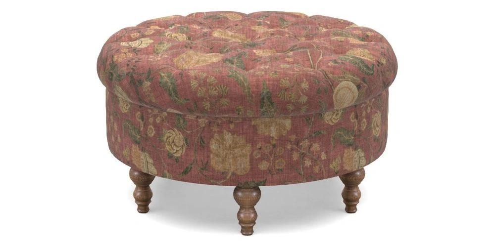 Bespoke Round Footstools