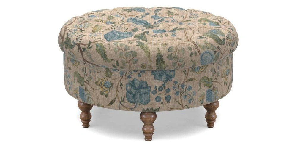 Bespoke Round Footstools