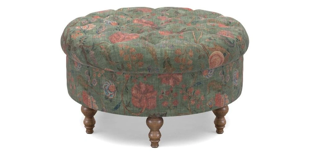 Bespoke Round Footstools