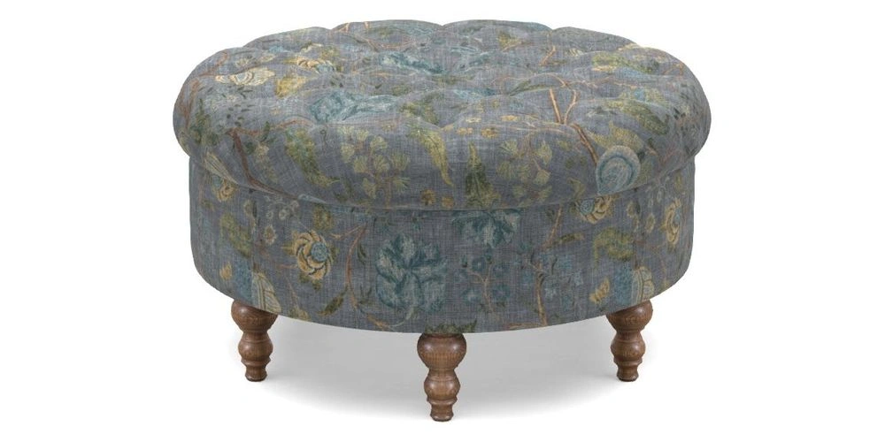 Bespoke Round Footstools