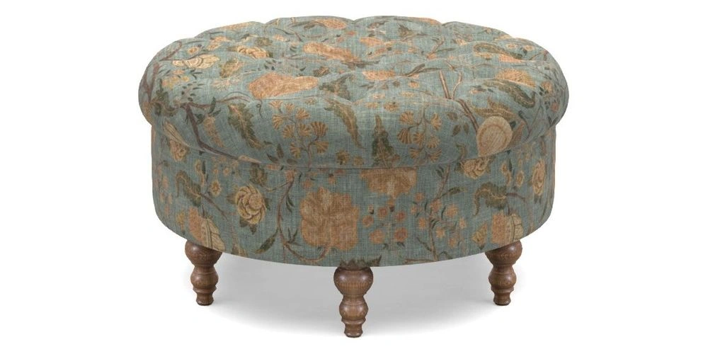 Bespoke Round Footstools
