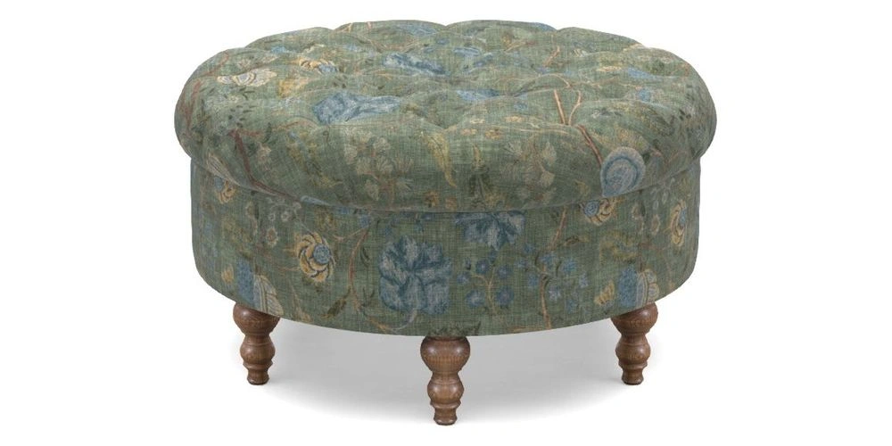 Bespoke Round Footstools