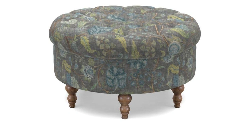 Bespoke Round Footstools