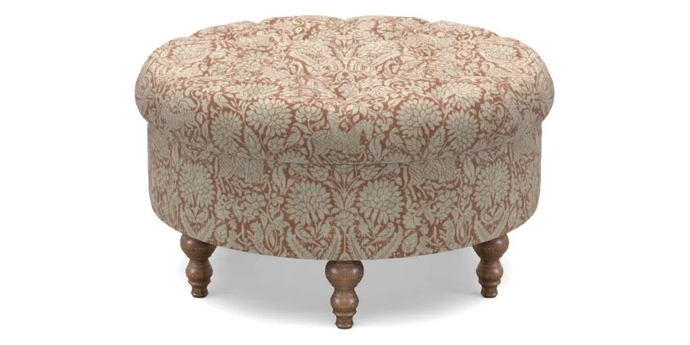 Bespoke Round Footstools