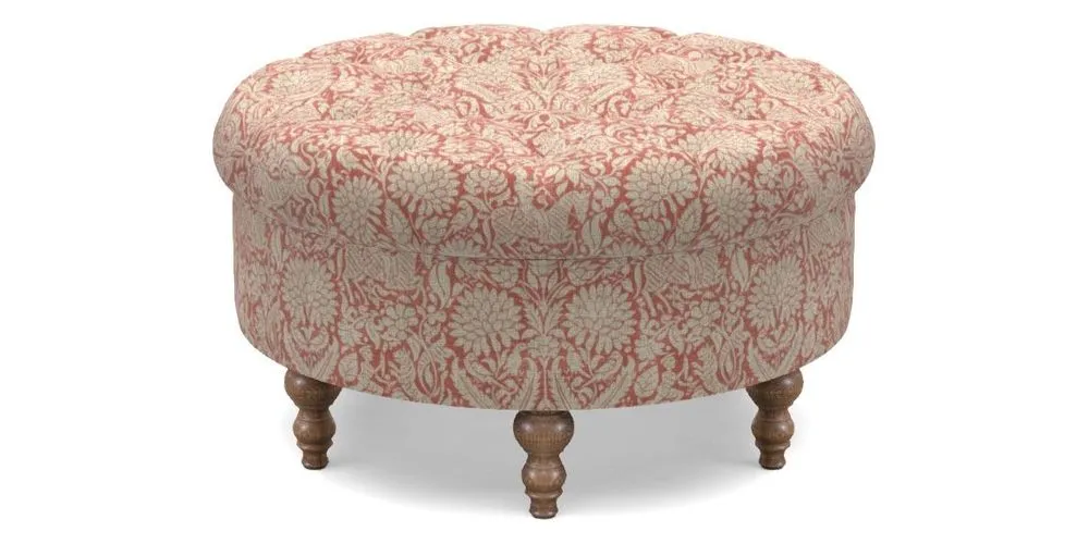 Bespoke Round Footstools