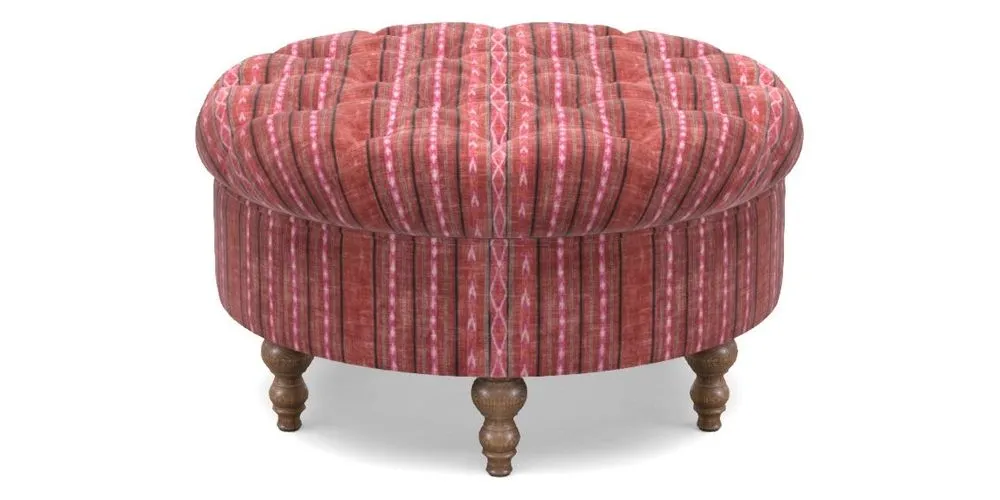 Bespoke Round Footstools