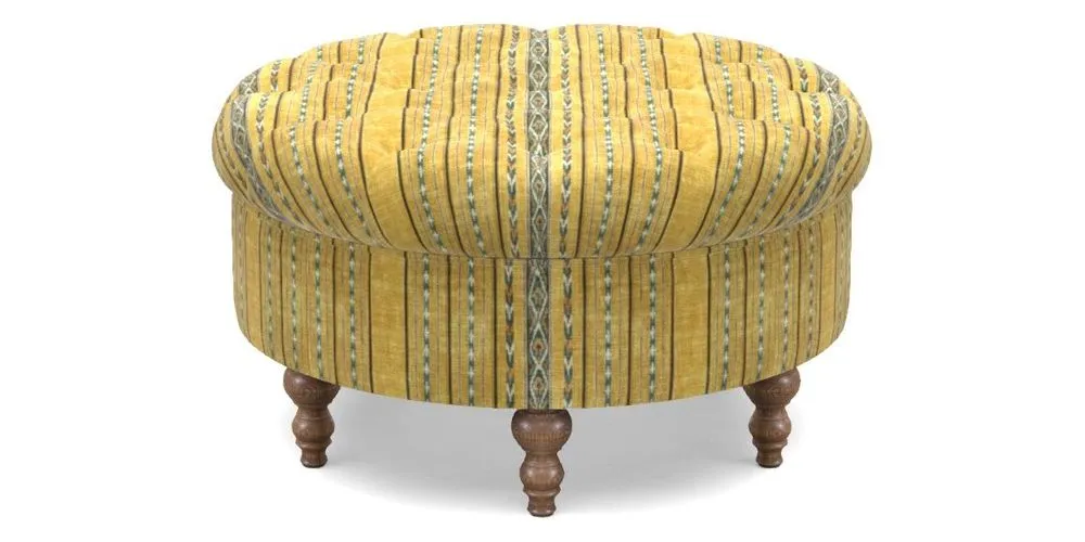 Bespoke Round Footstools