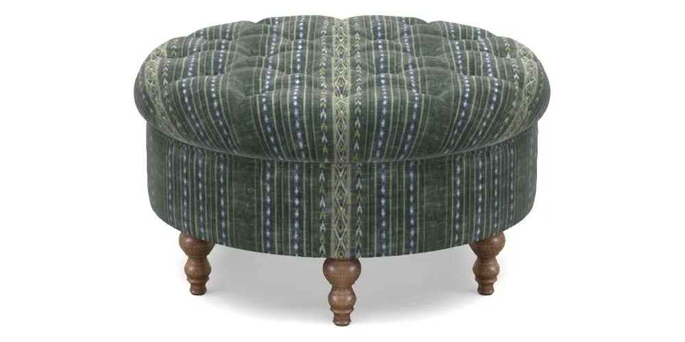 Bespoke Round Footstools