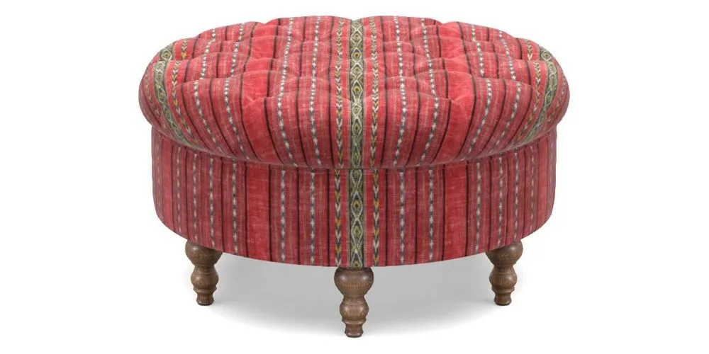 Bespoke Round Footstools