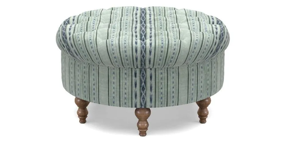 Bespoke Round Footstools