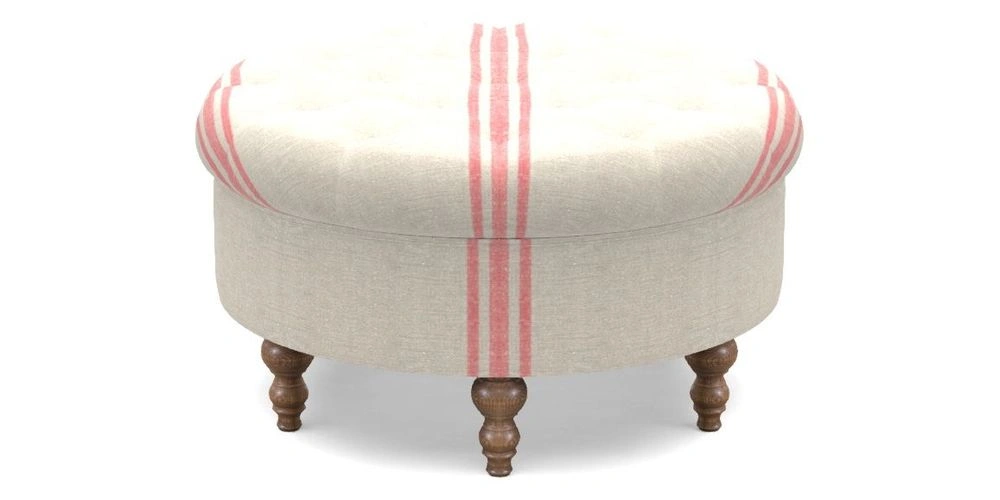 Bespoke Round Footstools