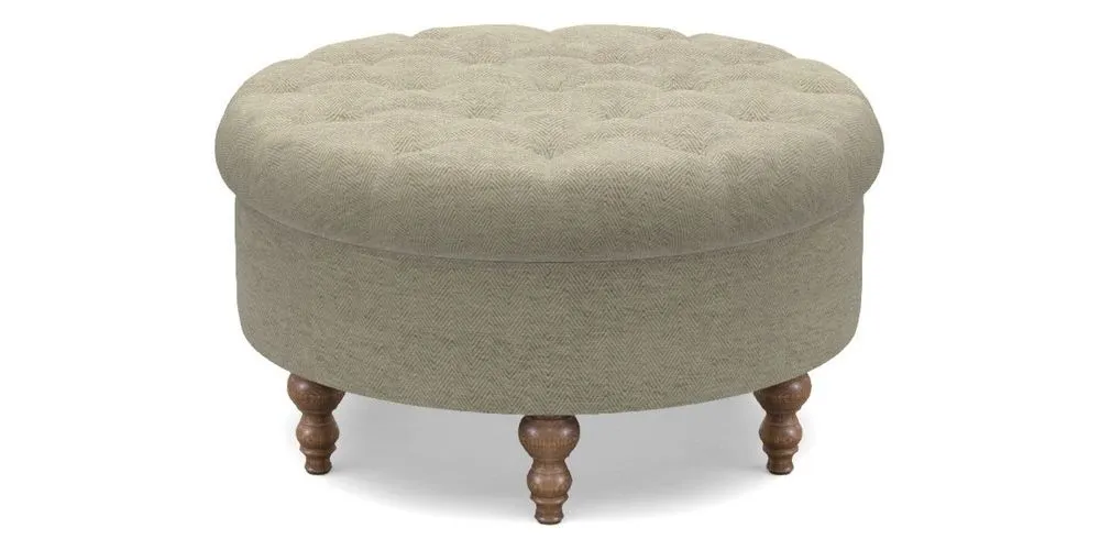 Bespoke Round Footstools