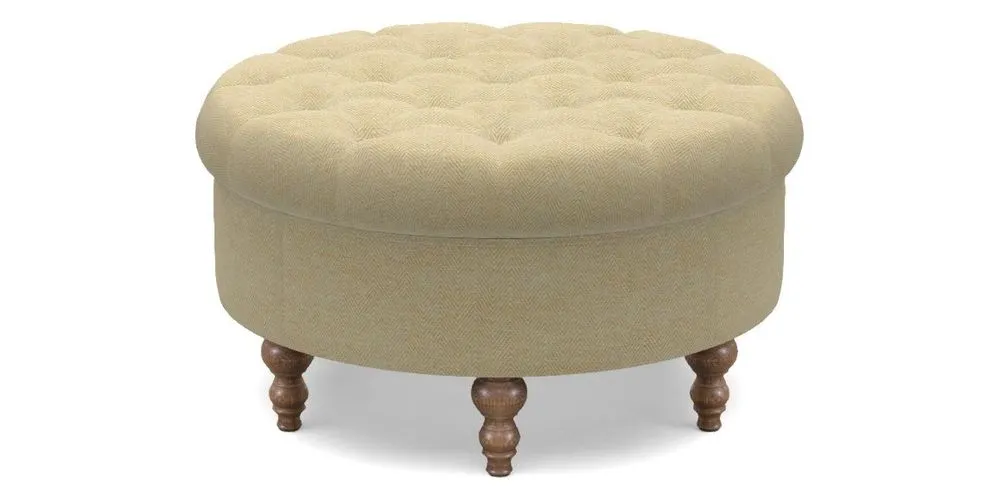 Bespoke Round Footstools