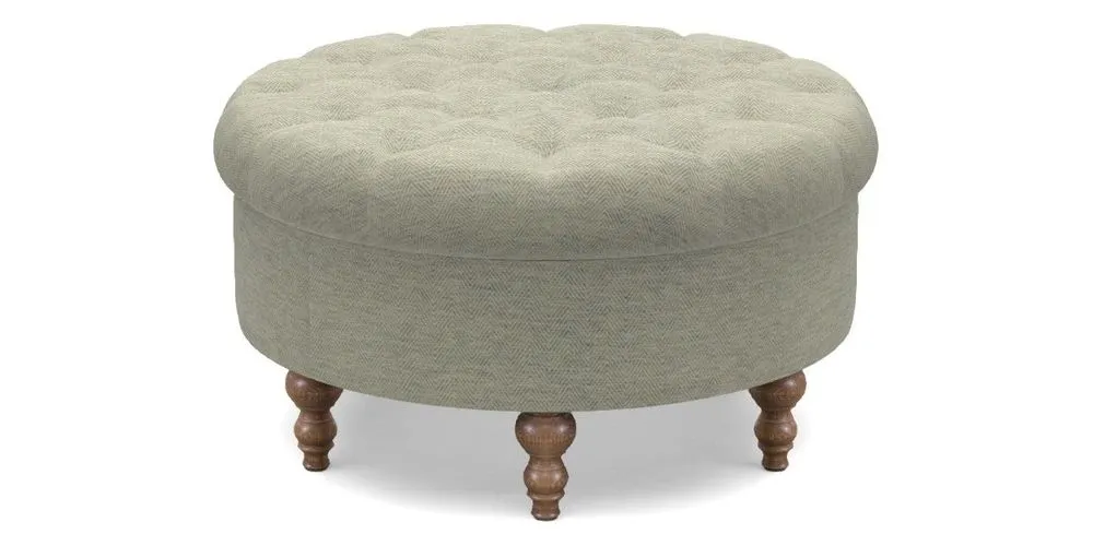 Bespoke Round Footstools