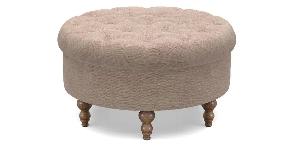 Bespoke Round Footstools