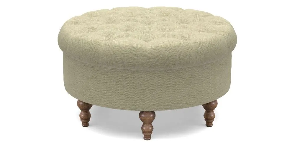 Bespoke Round Footstools