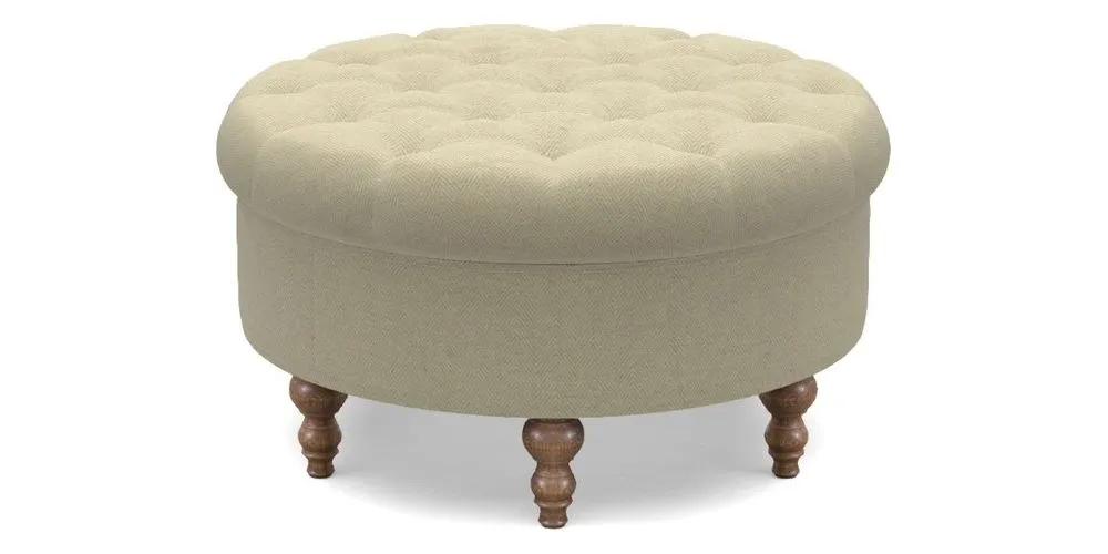 Bespoke Round Footstools