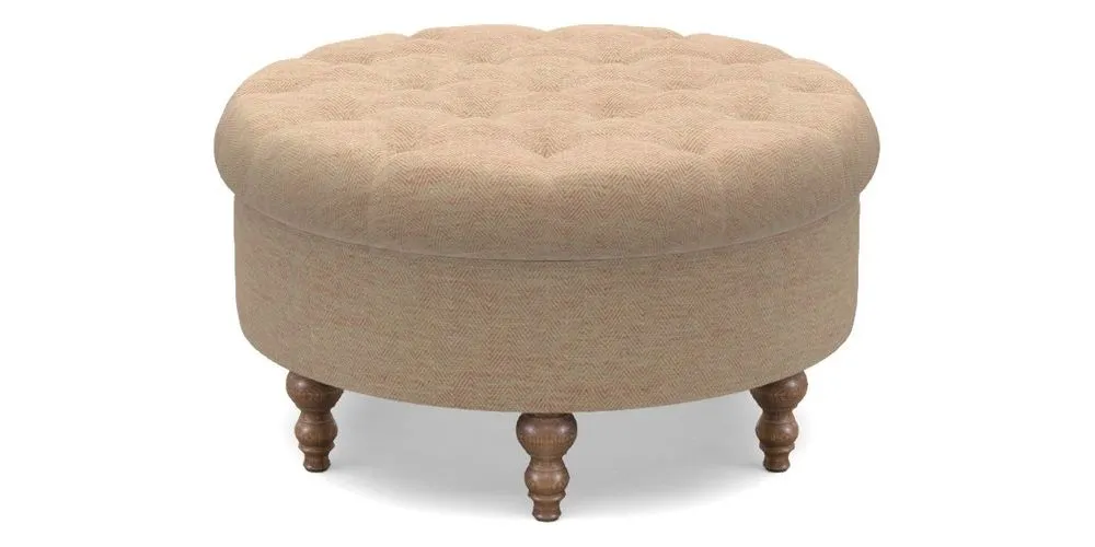 Bespoke Round Footstools