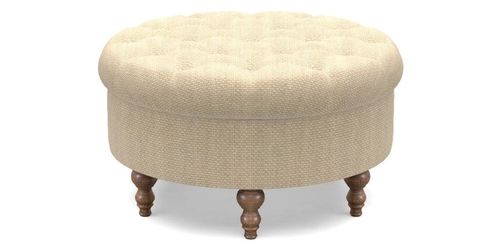 Bespoke Round Footstools