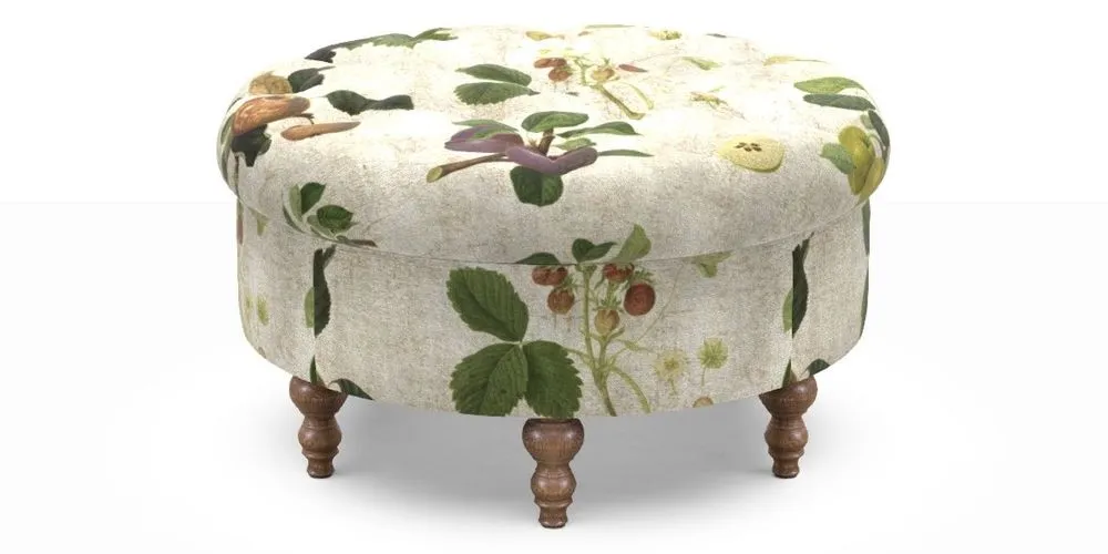 Bespoke Round Footstools