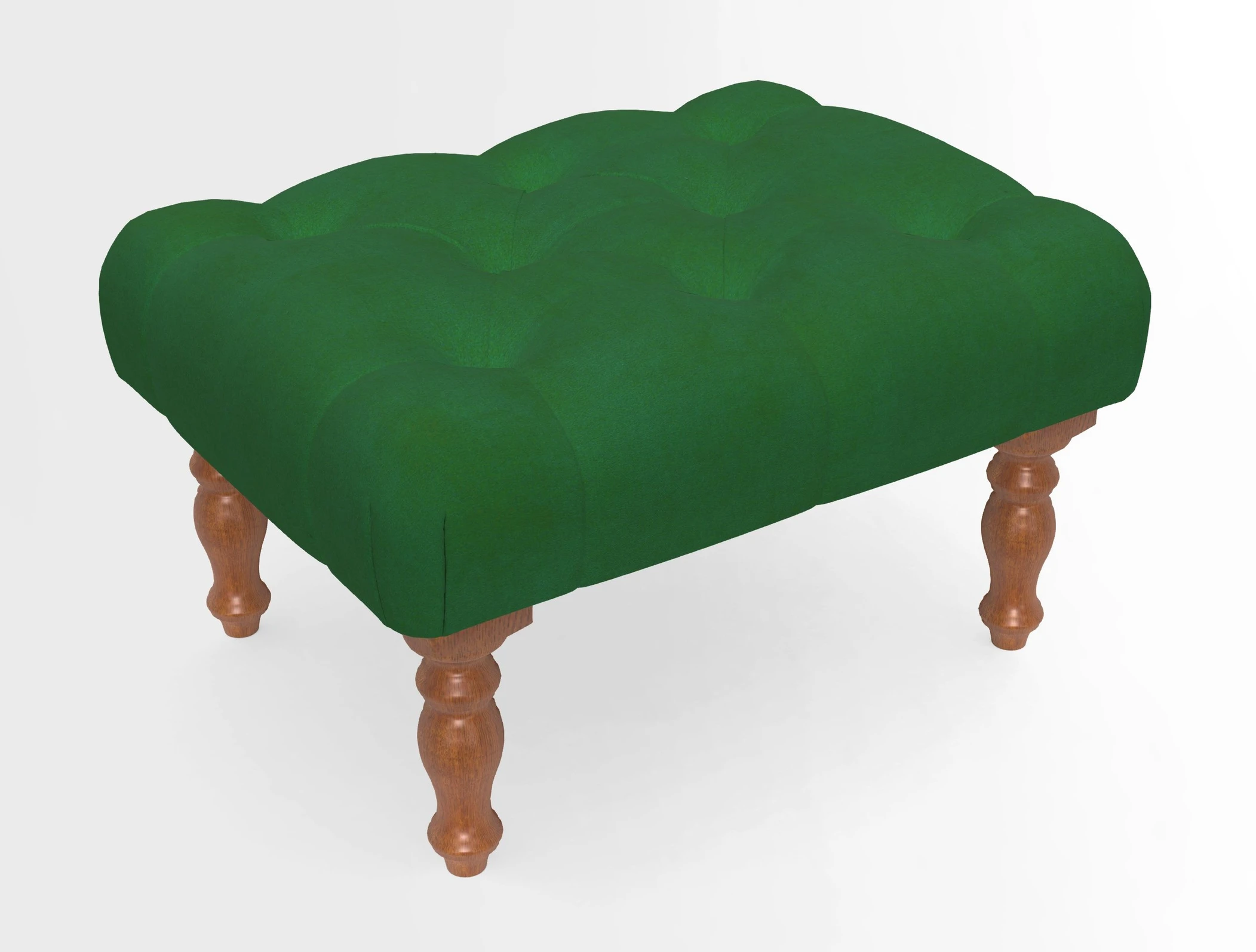 Chelsham Footstool in Two Tone Plain Biscuit