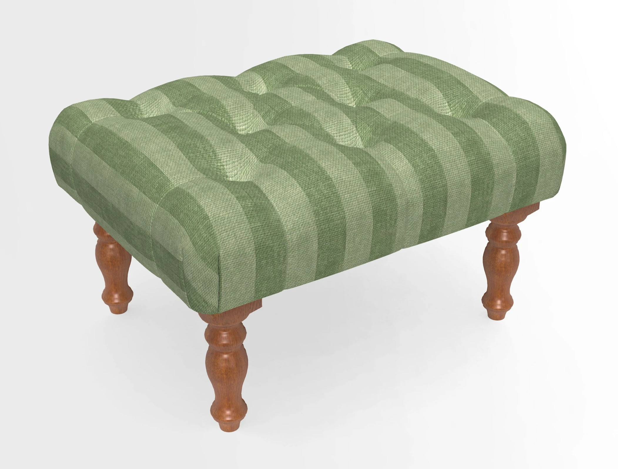 Chelsham Footstool in Two Tone Plain Biscuit