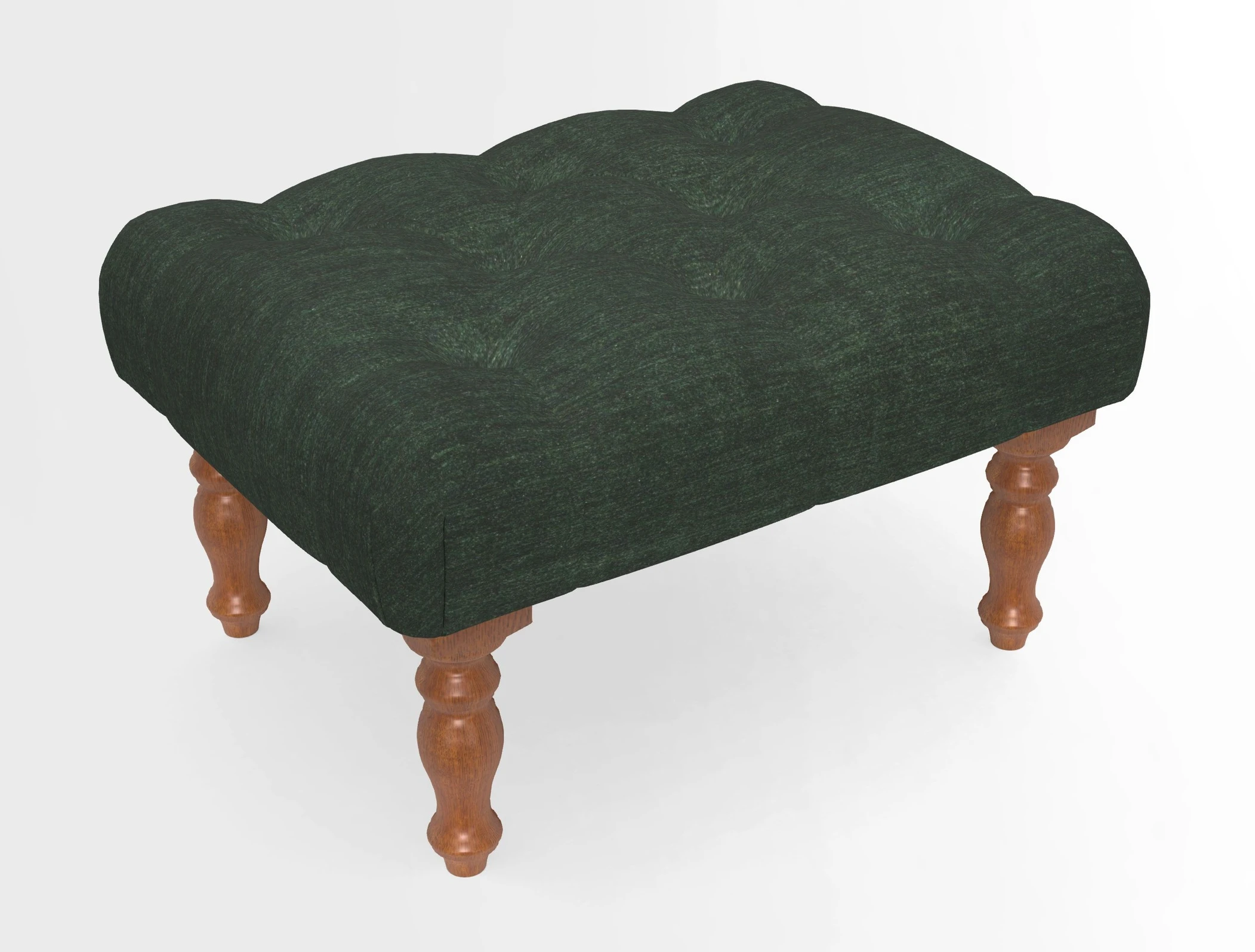 Chelsham Footstool in Two Tone Plain Biscuit