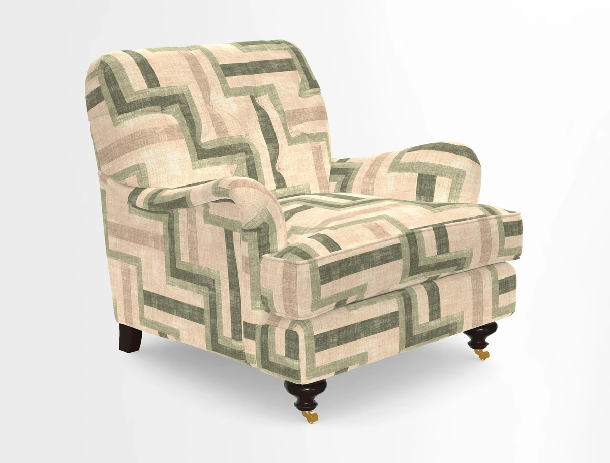 Chiddingfold Chair in Tango Velvet Flamingo