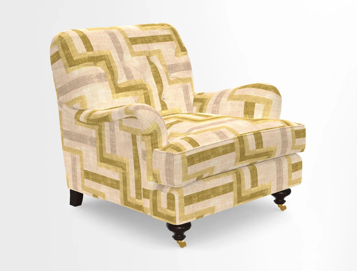 Chiddingfold Chair in Tango Velvet Flamingo