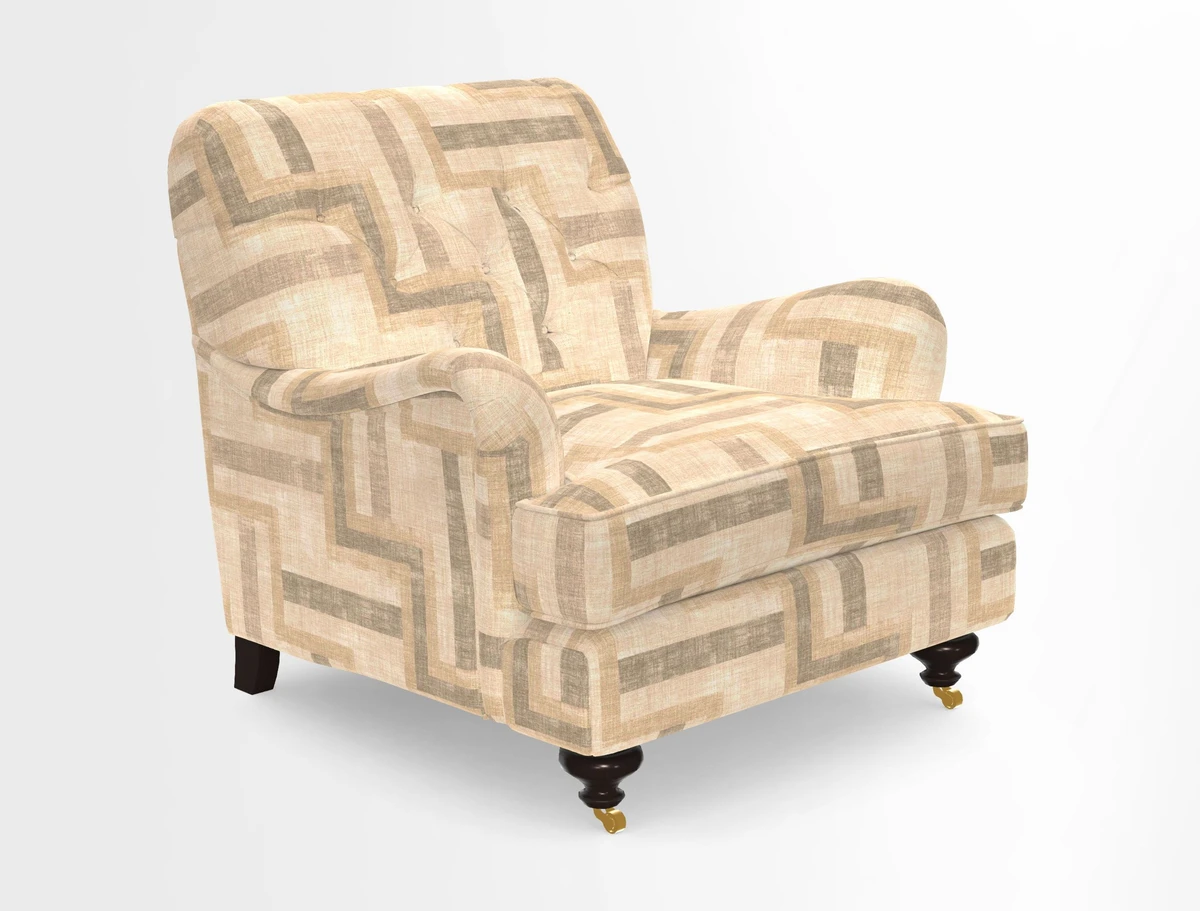 Chiddingfold Chair in Tango Velvet Flamingo