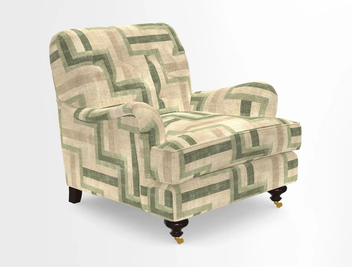 Chiddingfold Chair in Tango Velvet Flamingo