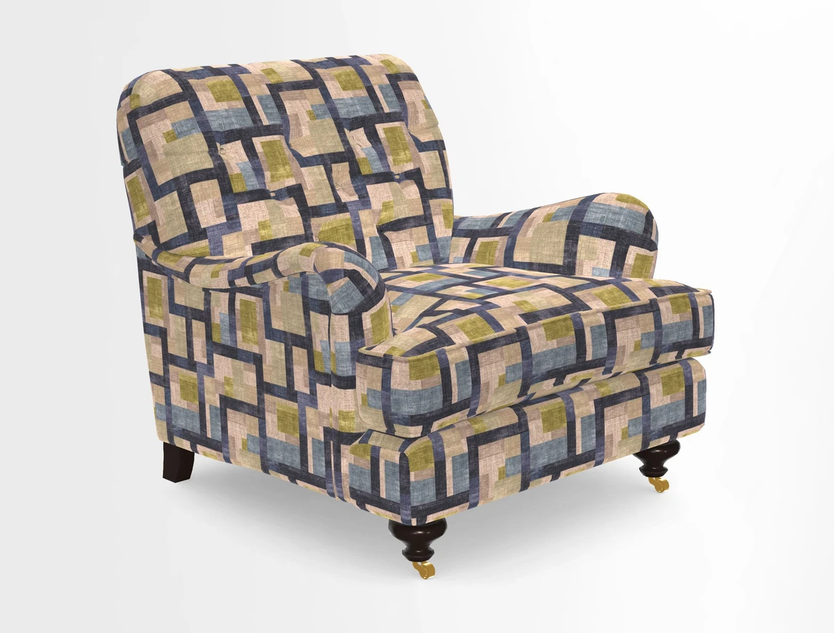 Chiddingfold Chair in Tango Velvet Flamingo