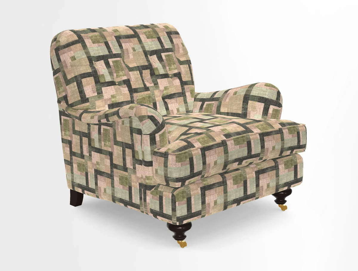 Chiddingfold Chair in Tango Velvet Flamingo