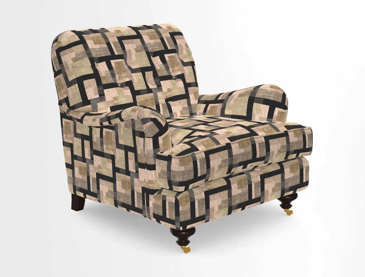 Chiddingfold Chair in Tango Velvet Flamingo