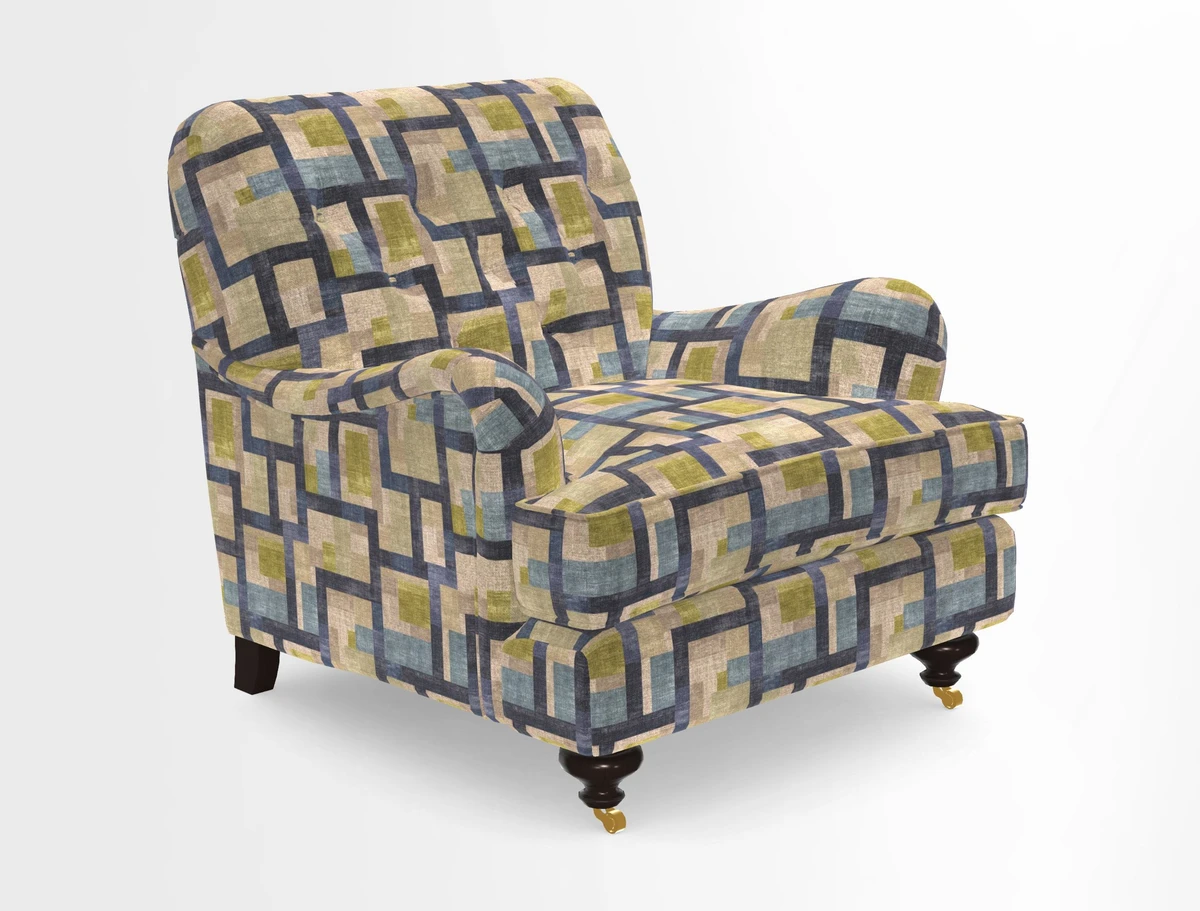 Chiddingfold Chair in Tango Velvet Flamingo