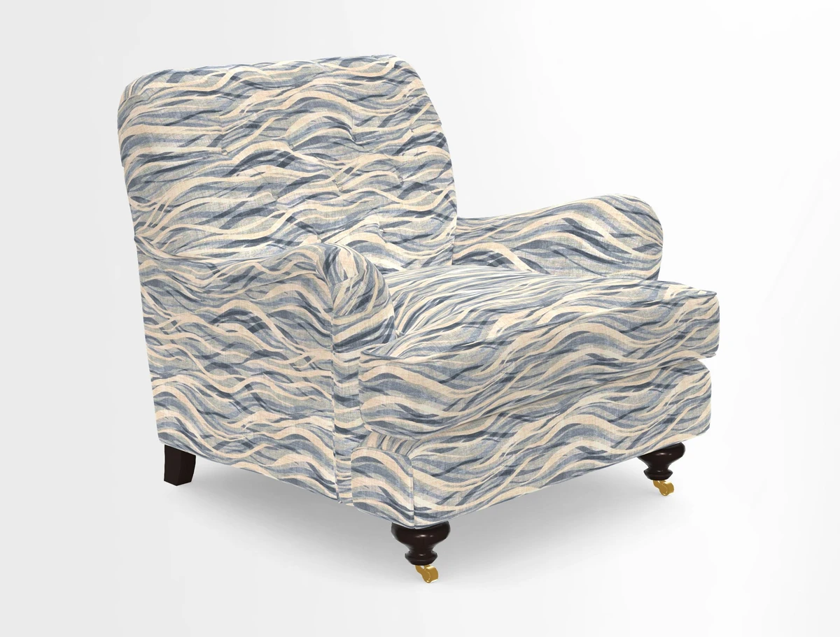 Chiddingfold Chair in Tango Velvet Flamingo