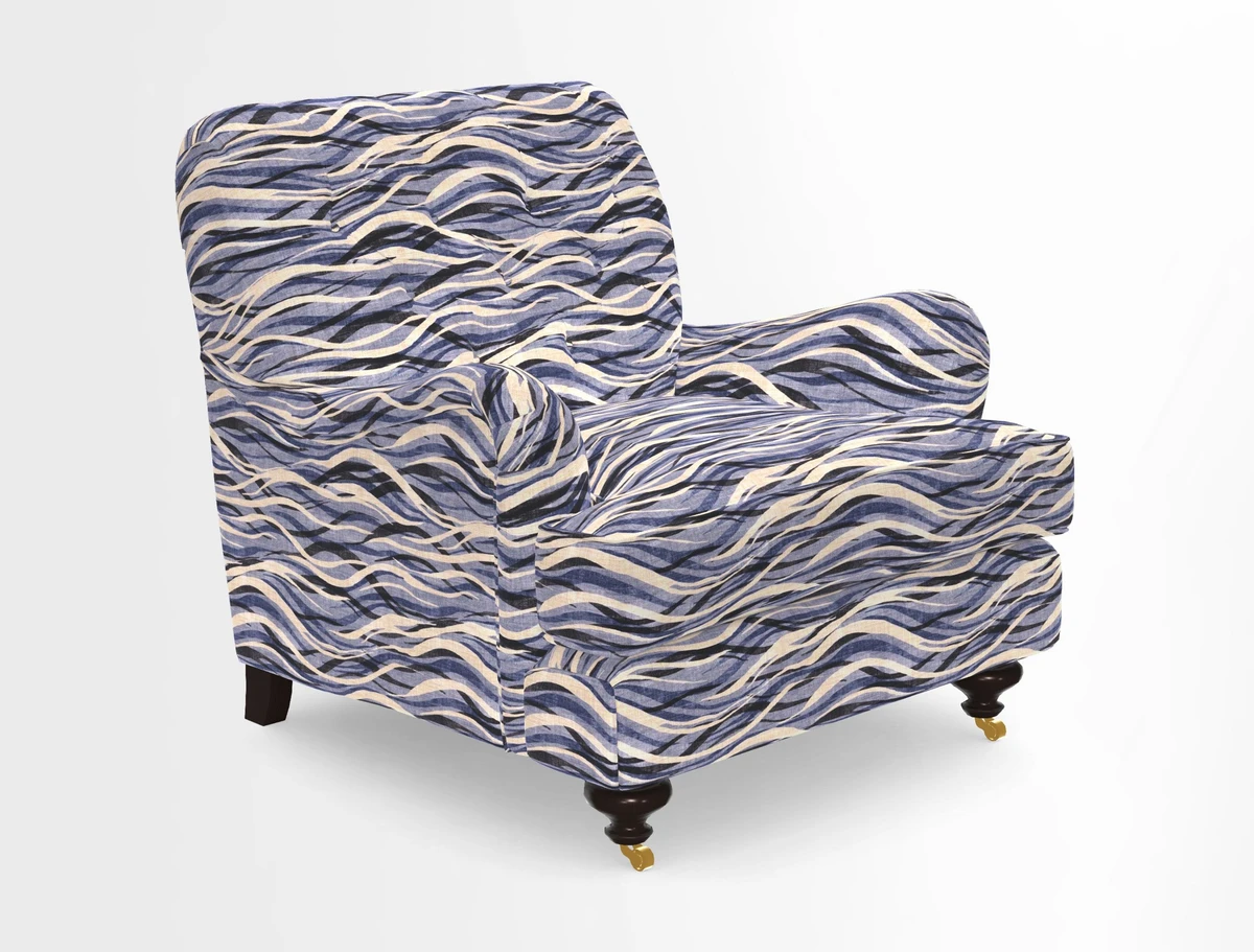Chiddingfold Chair in Tango Velvet Flamingo