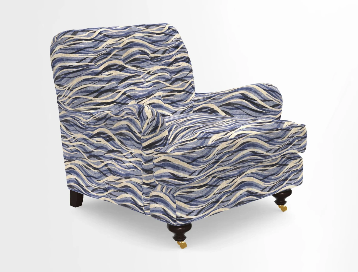 Chiddingfold Chair in Tango Velvet Flamingo